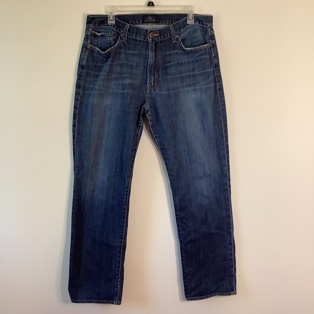 Lucky Brand, Men’s, jeans, 363 New Vintage Straight, size 36-32.